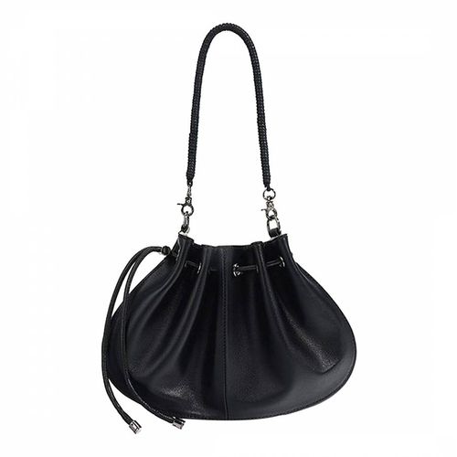 Black Fan Shoulder Bag - Mi Bolsa - Modalova