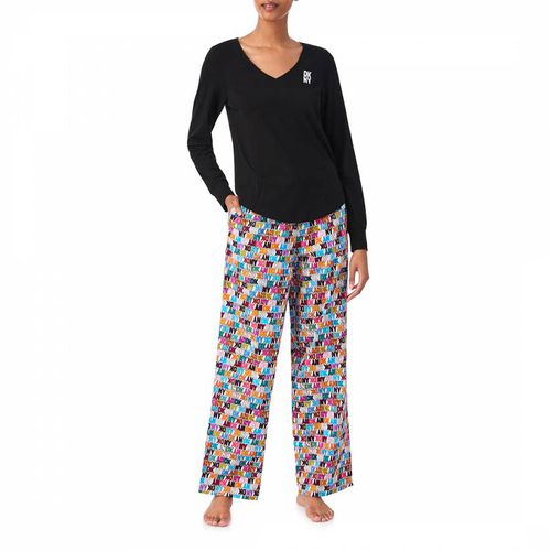 Multi Long Pyjama Set - DKNY - Modalova