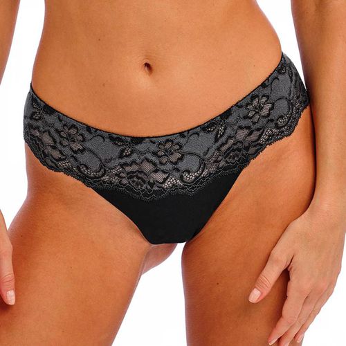 Black Florilege Tanga - Wacoal - Modalova