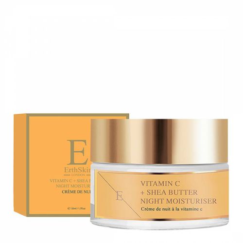 Vitamin C + Shea Butter Night Moisturiser 50Ml - ERTH SKIN - Modalova