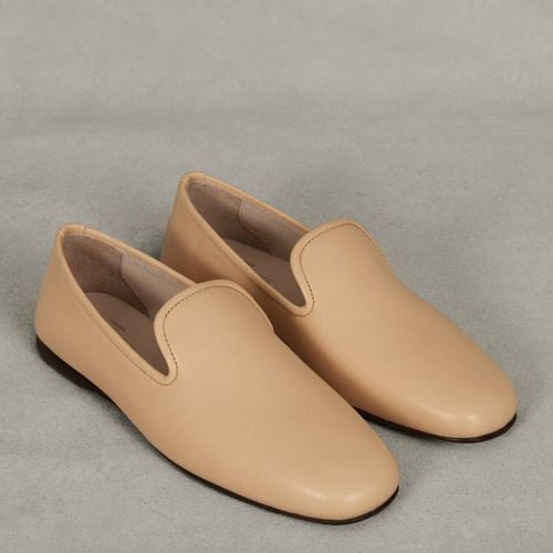 Women's Beige Fenice Nappa Loafers - Baudoin & Lange - Modalova