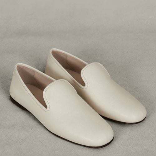 Women's Cream Fenice Nappa Loafers - Baudoin & Lange - Modalova