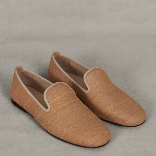 Women's Beige Fenice Loafers - Baudoin & Lange - Modalova