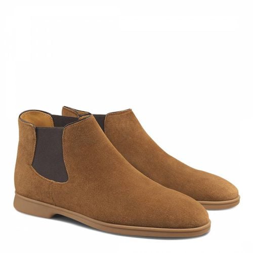 Men's Brown Rover Suede Boots - Baudoin & Lange - Modalova