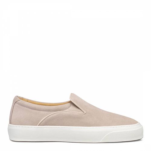 Men's Beige Beat Slip On Trainers - Baudoin & Lange - Modalova