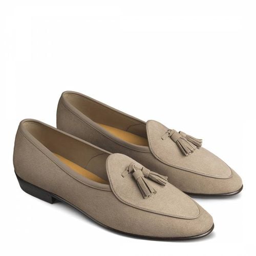 Men's Sagan Suede Classic Tassel Loafers - Baudoin & Lange - Modalova