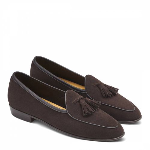 Men's Sagan Suede Classic Tassel Loafers - Baudoin & Lange - Modalova