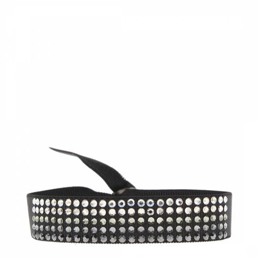 Dark Khaki 5 Row Strass Bracelet - Les Interchangeables - Modalova