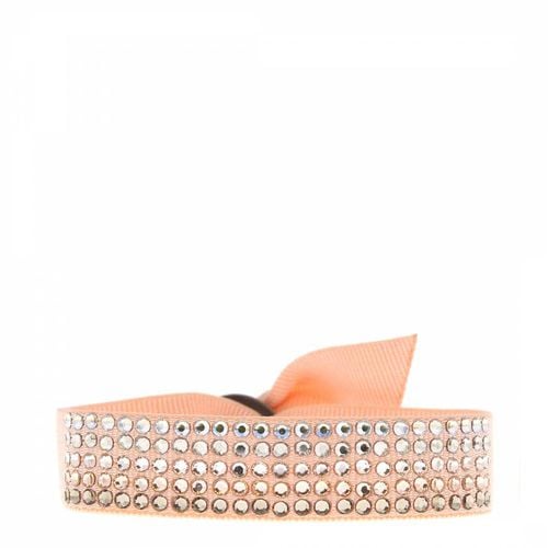 Pink 5 Row Strass Bracelet - Les Interchangeables - Modalova