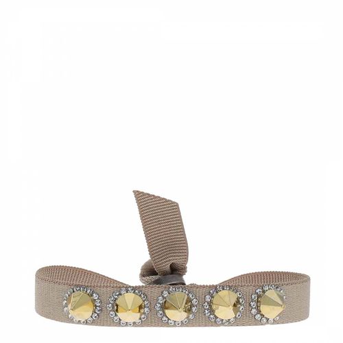 Beige Rhinestone Cone Bracelet - Les Interchangeables - Modalova