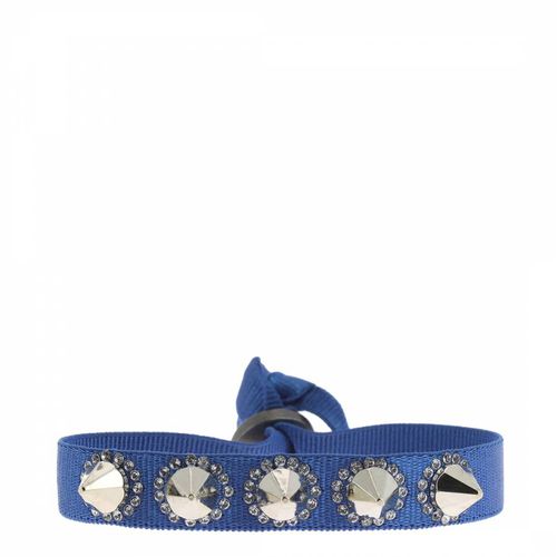 Blue Rhinestone Cone Bracelet - Les Interchangeables - Modalova