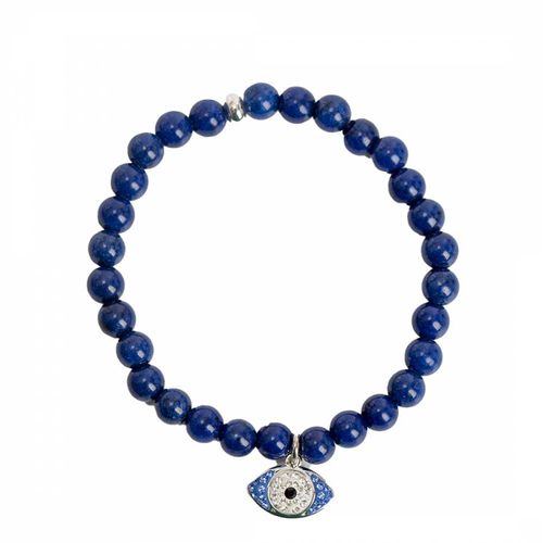 Navy Eye Bracelet Big Pearls - Les Interchangeables - Modalova