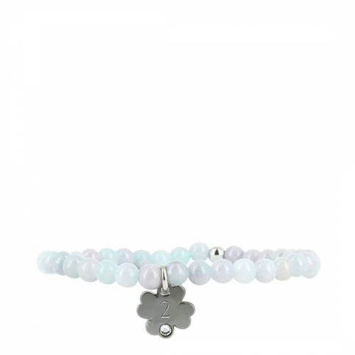 Denim Bead Bracelet Number Clover 2 - Les Interchangeables - Modalova