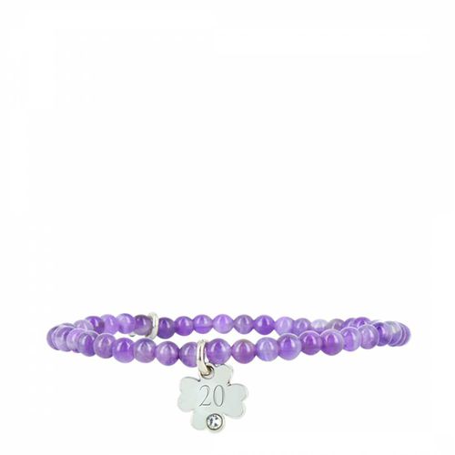 Violet Bead Bracelet Number Clover 20 - Les Interchangeables - Modalova