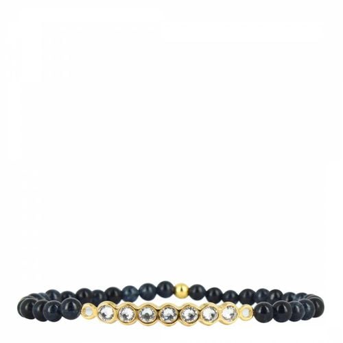 Navy Rainbow Bead Bracelet - Les Interchangeables - Modalova