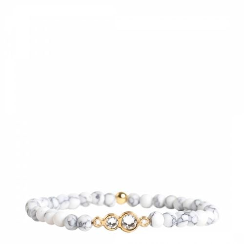 Grey Duo Pearl Bracelet - Les Interchangeables - Modalova