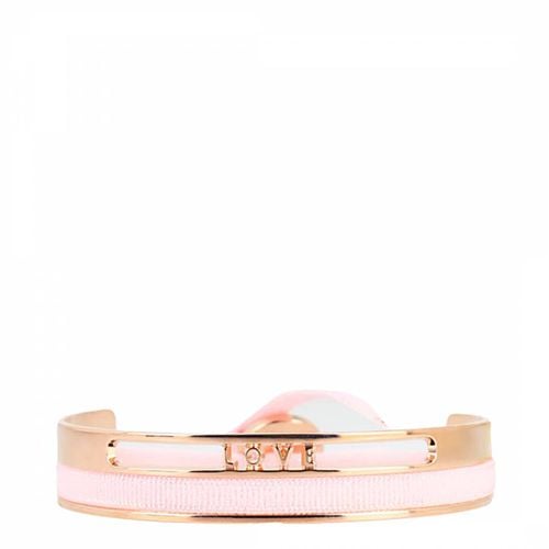 Pink Gold Ribbon Bangle 4Mm Love - Les Interchangeables - Modalova