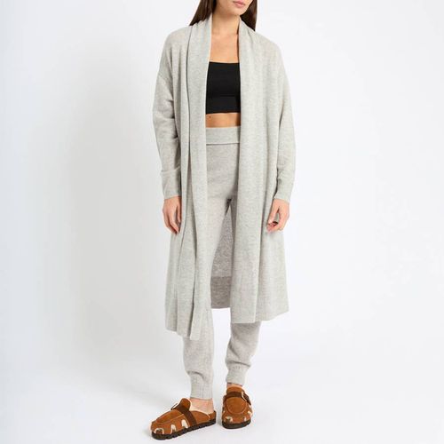 Cashmere Long Cardigan Grey - Janet Reger - Modalova