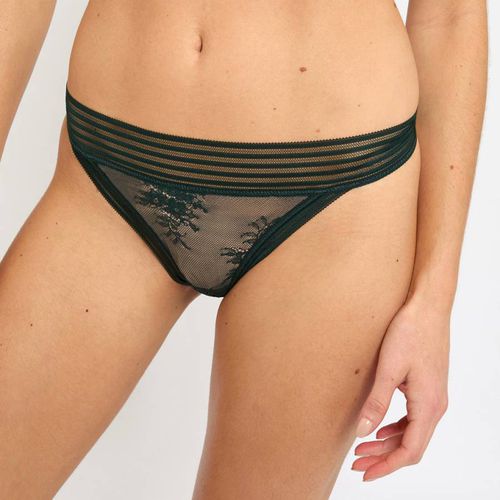 Starlight Thong Emerald - Janet Reger - Modalova