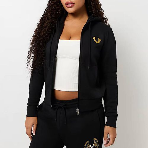 Black Angelic Wing Zip Hoodie - True Religion - Modalova