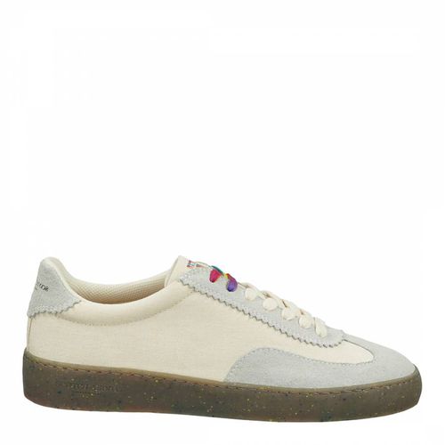 Men's Cream Plakka Trainer - Scotch & Soda - Modalova