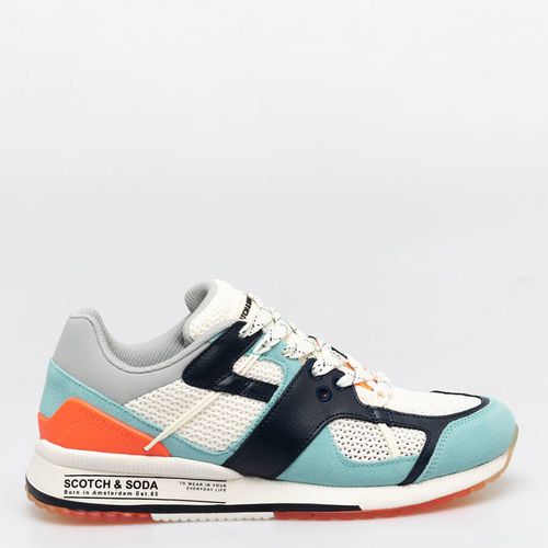 Men's Blue/Grey Vivex Trainer - Scotch & Soda - Modalova