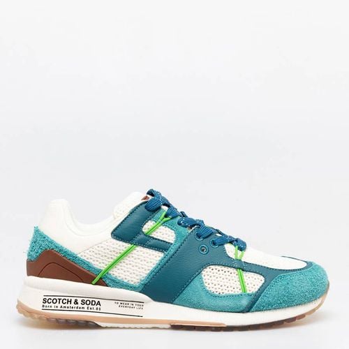 Men's Blue Multi Vivex Trainer - Scotch & Soda - Modalova