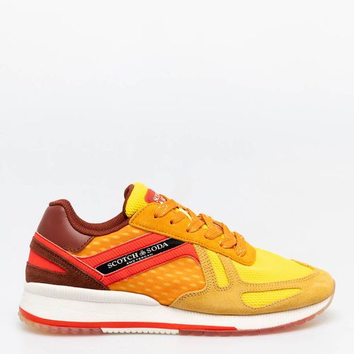 Men's Orange Multi Trainers - Scotch & Soda - Modalova