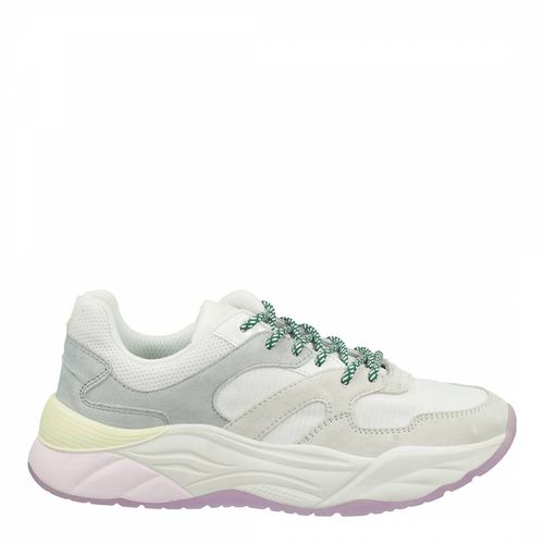 Women's White Multi Celest Trainer - Scotch & Soda - Modalova