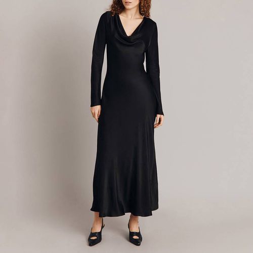 Black Cowl V-Neck Maxi Dress - Ghost - Modalova