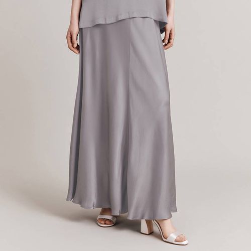 Slate Satin Slinky Maxi Dress - Ghost - Modalova