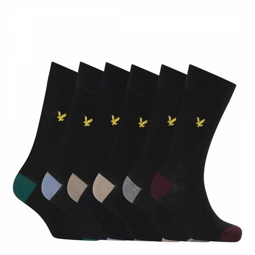 Black Bronson Sock 6 Pack Gift Box - Lyle & Scott - Modalova