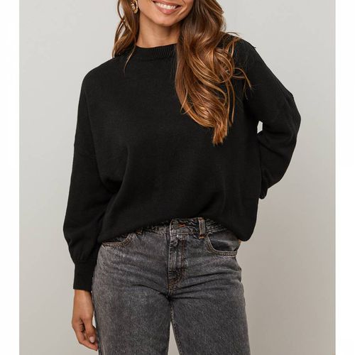 Lace Back Cashmere Blend Jumper - SOFT CASHMERE - Modalova