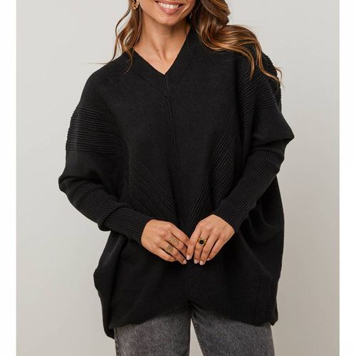 Textured Oversized Cashmere Blend Jumper - SOFT CASHMERE - Modalova