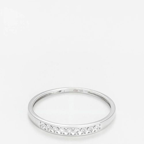 Silver Romantic Love" Diamond Ring" - MUSE - Modalova