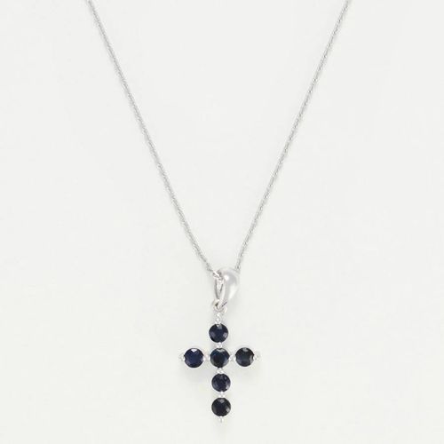 Sapphire Kyra" Pendant Necklace" - MUSE - Modalova