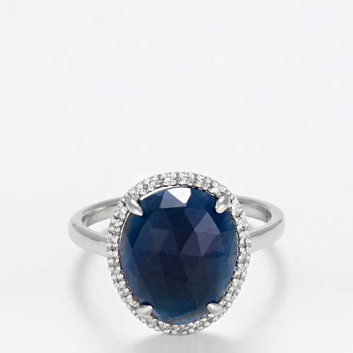 Sapphire New Bermuda" Diamond Ring" - MUSE - Modalova