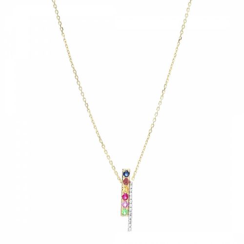 Yellow Diamond Layana" Pendant Necklace" - MUSE - Modalova