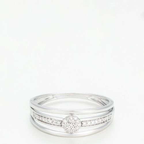 Silver Jelena"Diamond Ring" - MUSE - Modalova