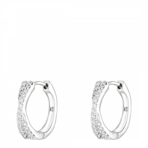 Silver Diamond Heir" Earrings" - MUSE - Modalova