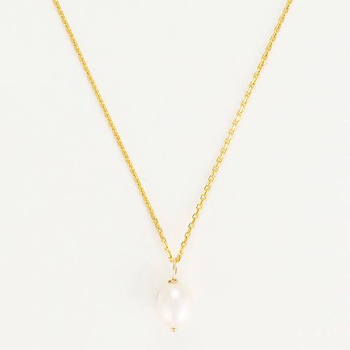 Yellow Gama Pearl" Pendant Necklace" - MUSE - Modalova