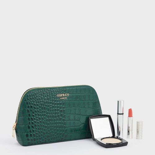 Green Wilderness Medium Make Up Bag - Osprey London - Modalova