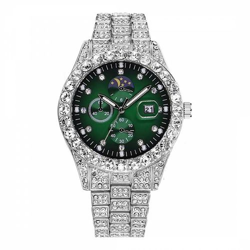 K White Gold And Green Dial Sports Watch 42mm - Stephen Oliver - Modalova