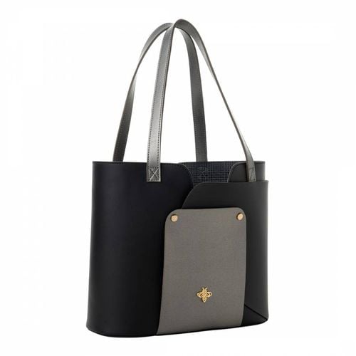 Black And Grey Tote Bag - Lucky Bees - Modalova