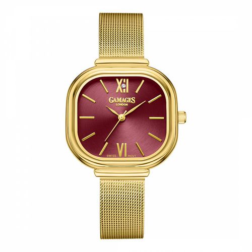 Gold Raspberry Ladies Tulip Diamond 35mm - Gamages of London - Modalova