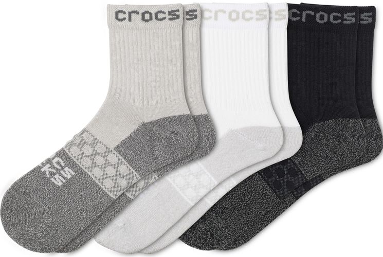 Unisex | Socks Adult Quarter Solid 3-Pack | Shoes | | M - Crocs - Modalova