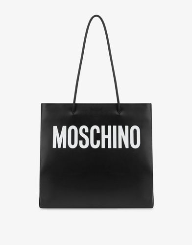 Shopper With Logo - Moschino - Modalova