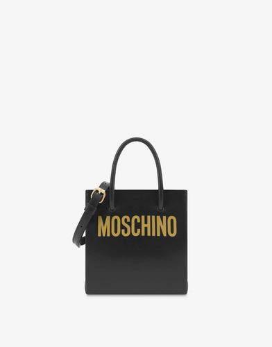 Pvc Handbag With Logo - Moschino - Modalova