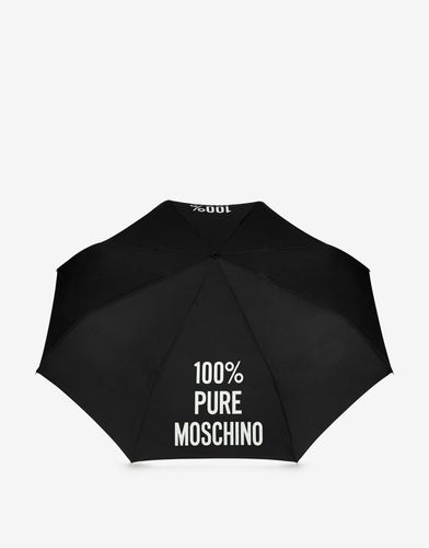 Pure Open & Close Umbrella - Moschino - Modalova