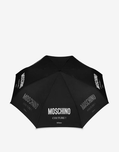 Couture Open & Close Umbrella - Moschino - Modalova